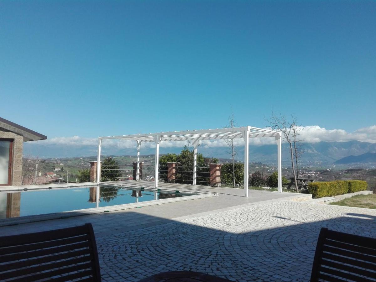 Villa Santoro Ai Tre Ulivi Con Piscina Privata Caiazzo Exteriér fotografie