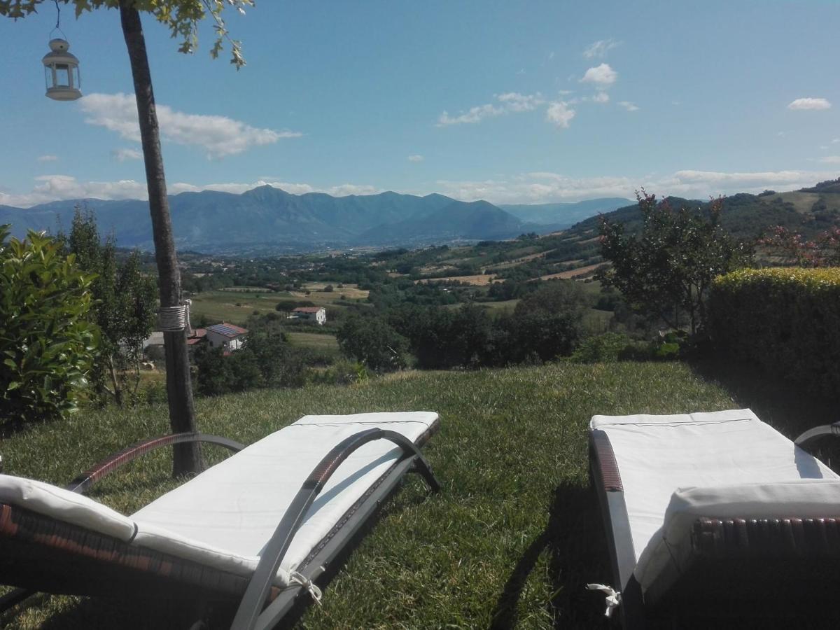 Villa Santoro Ai Tre Ulivi Con Piscina Privata Caiazzo Exteriér fotografie