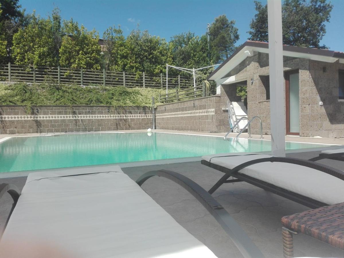 Villa Santoro Ai Tre Ulivi Con Piscina Privata Caiazzo Exteriér fotografie