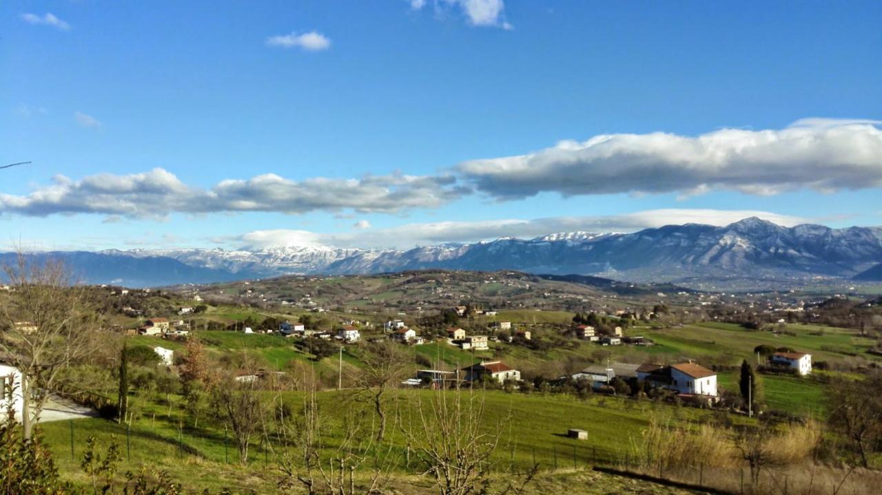 Villa Santoro Ai Tre Ulivi Con Piscina Privata Caiazzo Exteriér fotografie